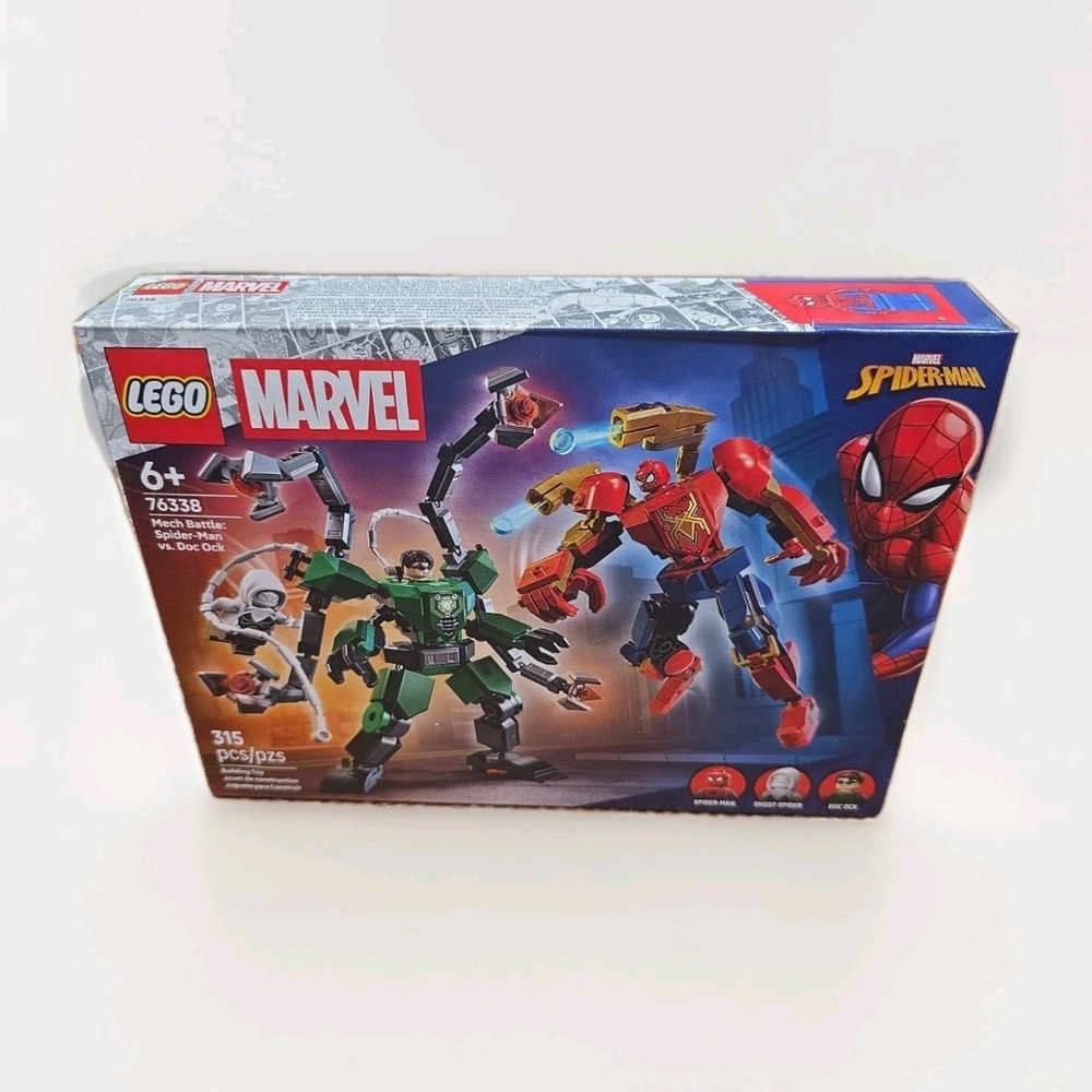 LEGO Marvel Super Heroes Mech Battle: Spider-Man vs. Doc Ock 76338 New